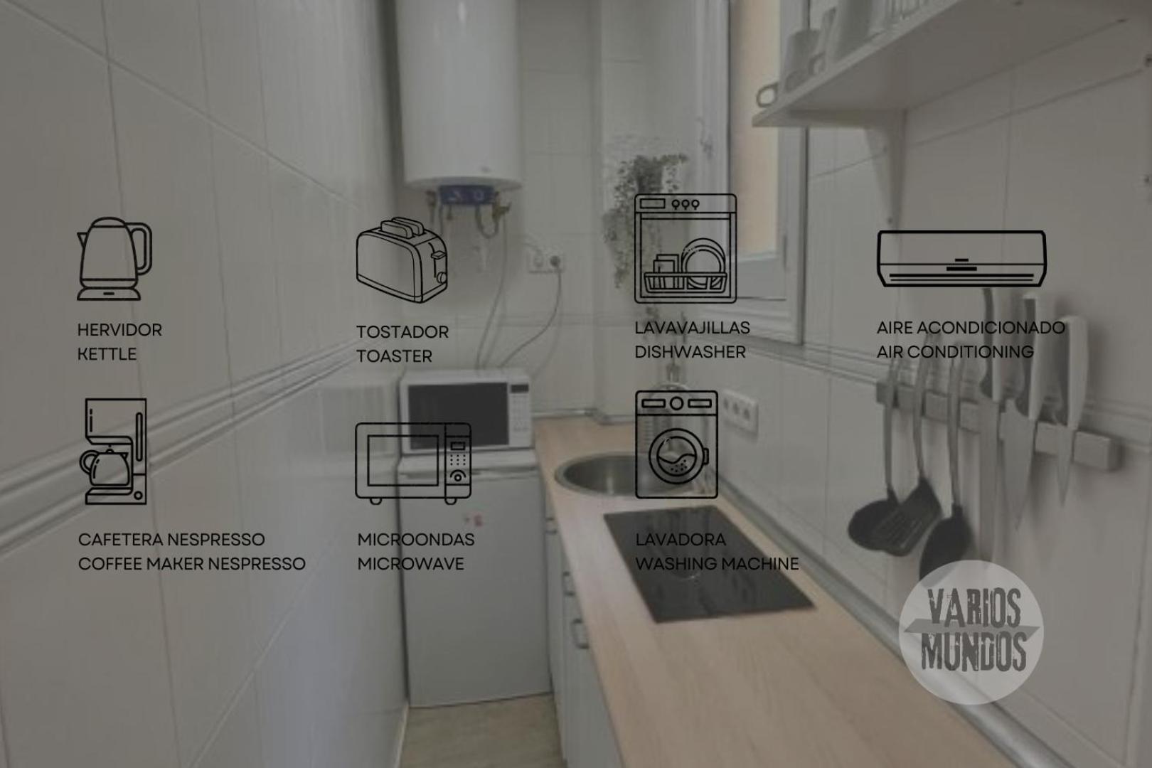 Central Loft Para 3Pax En Huertas-Cortes Madrid Eksteriør bilde